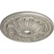 Ekena Millwork Flagstone Ceiling Medallion (Fits Canopies up to 3 7/8"), 30"OD x 3 7/8"ID x 3 1/4"P, Pearl White CM30FLPWS - alternate 2